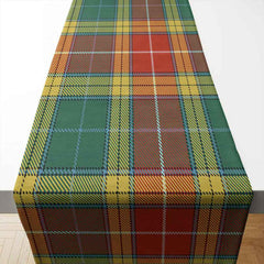 Buchanan Old Sett Tartan Table Runner - Cotton table runner