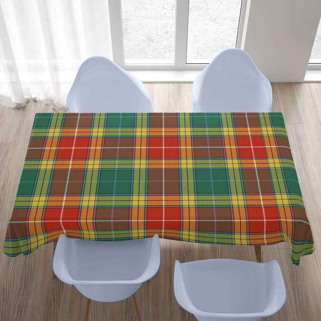 Buchanan Old Sett Tartan Tablecloth