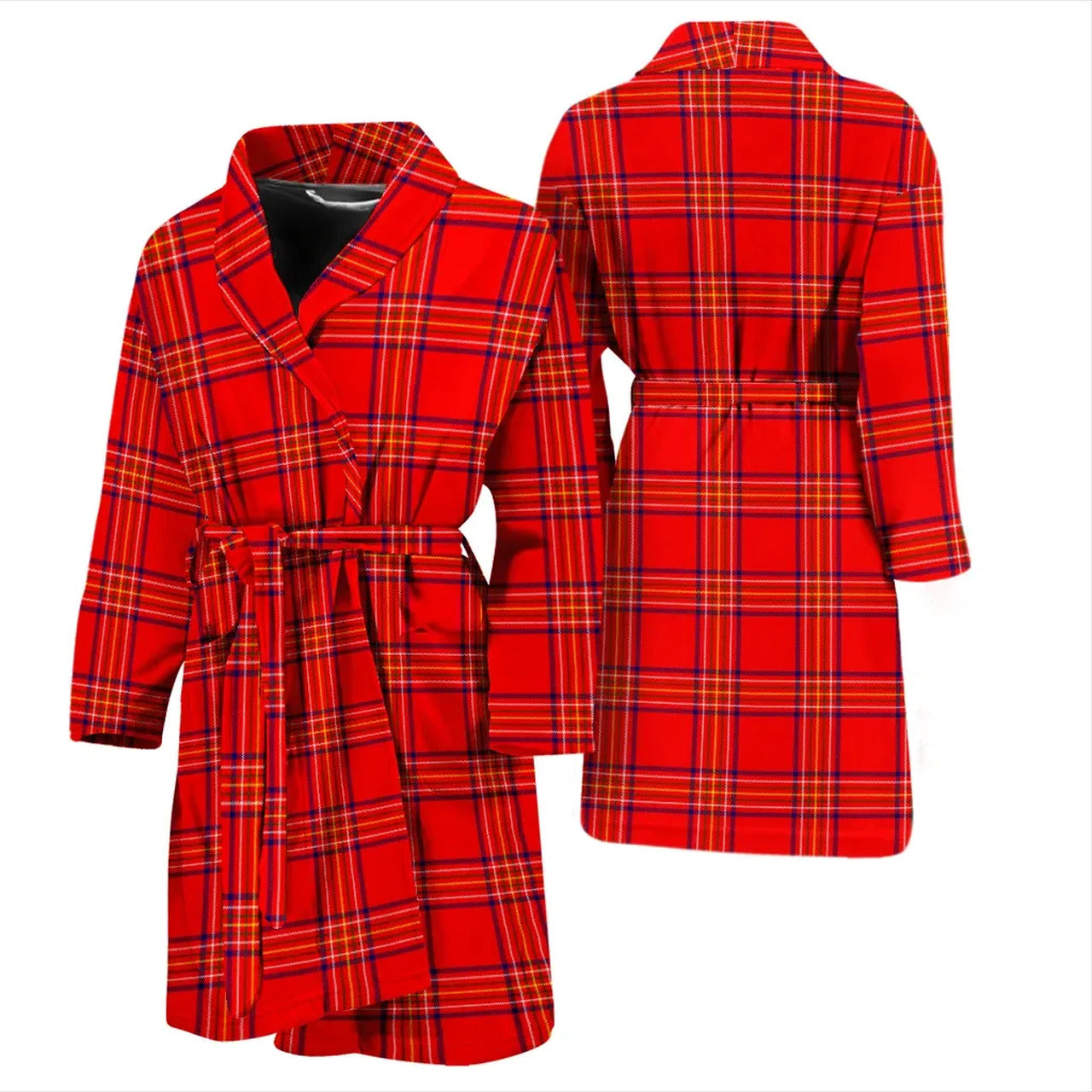 Burnett Modern Tartan Bathrobe