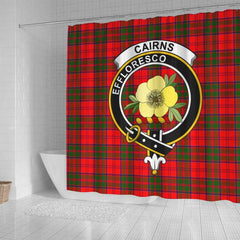 Cairns Tartan Crest Shower Curtain