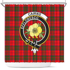 Cairns Tartan Crest Shower Curtain