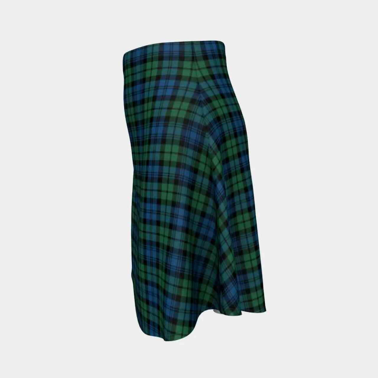 Campbell Ancient 02 Tartan Flared Skirt