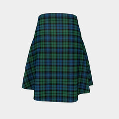 Campbell Ancient 02 Tartan Flared Skirt