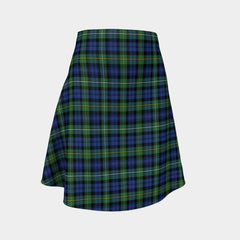 Campbell Argyll Ancient Tartan Flared Skirt