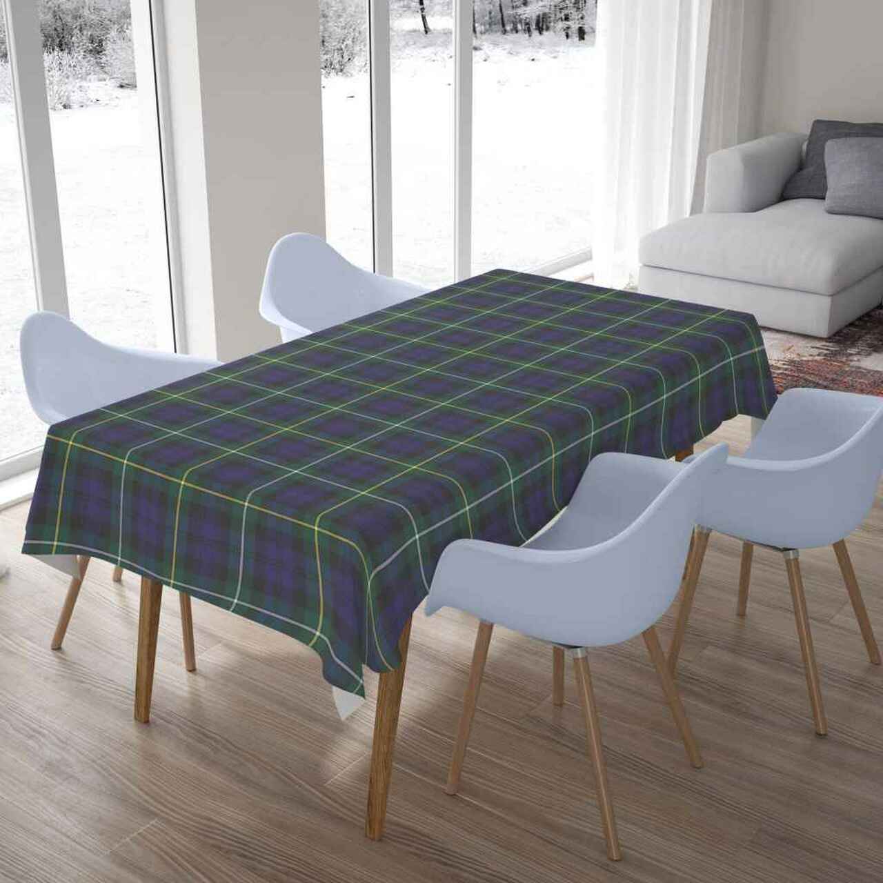 Campbell Argyll Modern Tartan Tablecloth