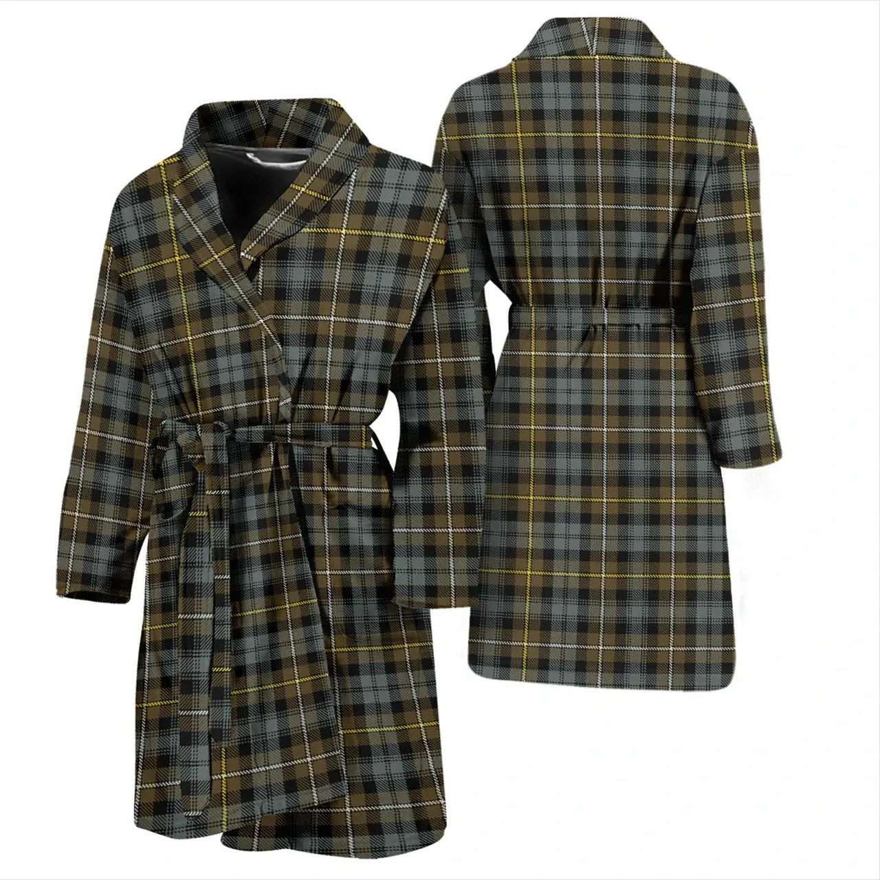 Campbell Argyll Weathered Tartan Bathrobe