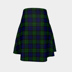 Campbell Modern Tartan Flared Skirt