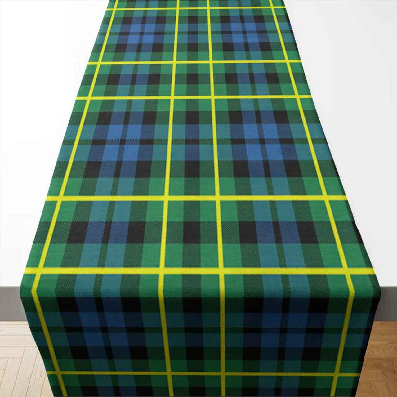 Campbell of Breadalbane Ancient Tartan Table Runner - Cotton table runner