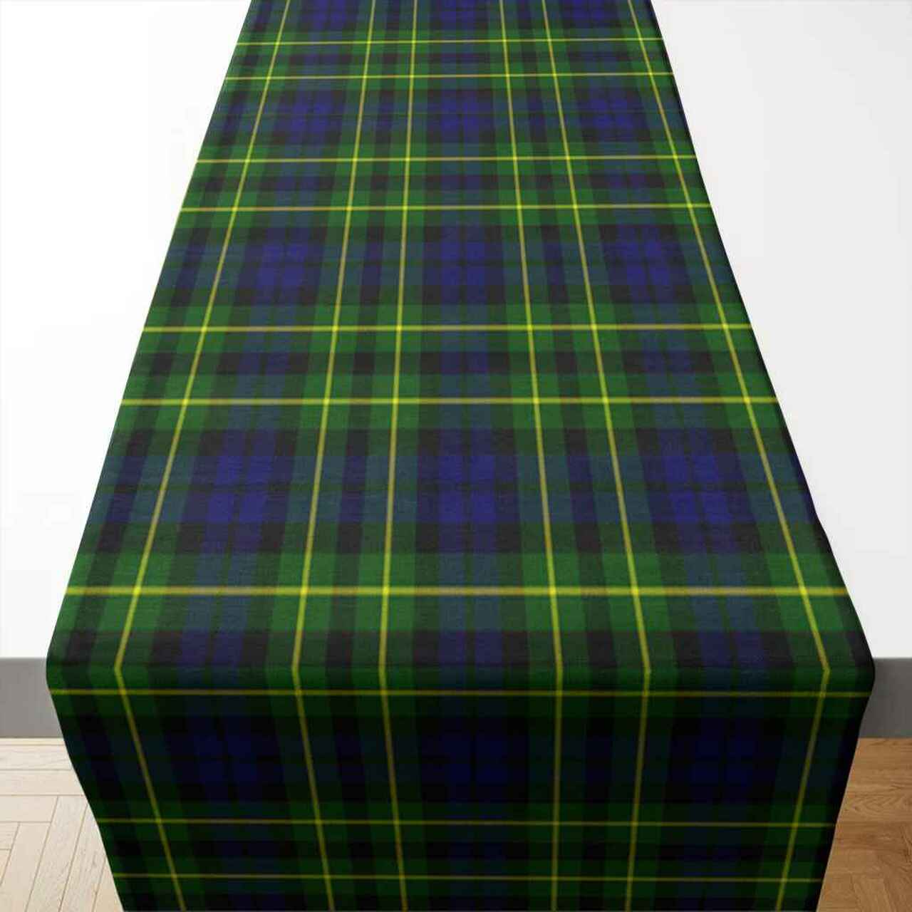 Campbell of Breadalbane Modern Tartan Table Runner - Cotton table runner