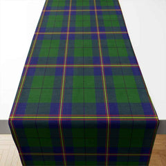 Carmichael Modern Tartan Table Runner - Cotton table runner