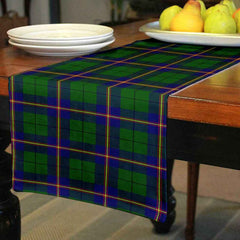 Carmichael Modern Tartan Table Runner - Cotton table runner