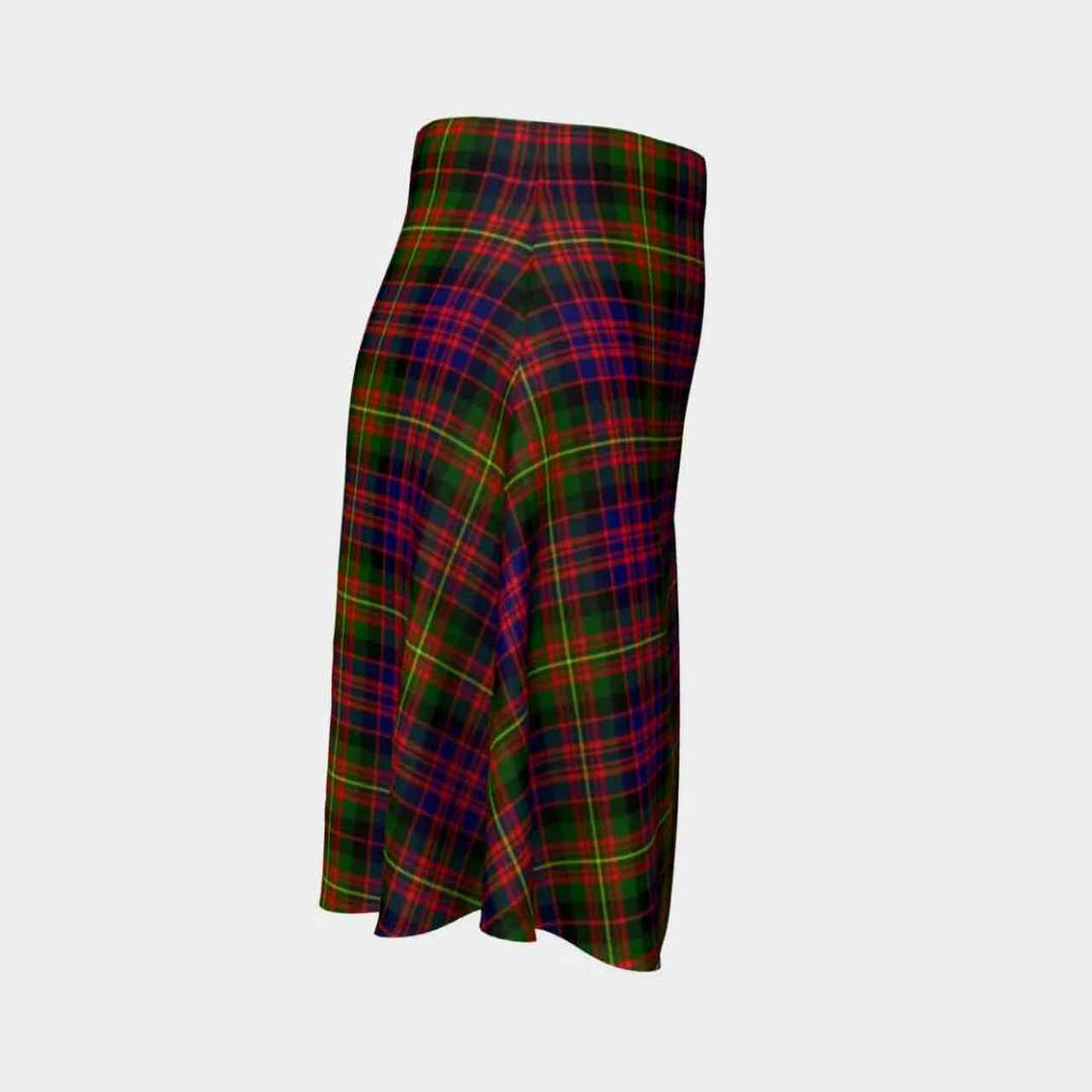 Carnegie Modern Tartan Flared Skirt