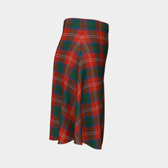 Chisholm Ancient Tartan Flared Skirt