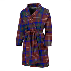 Chisholm Hunting Modern Tartan Bathrobe