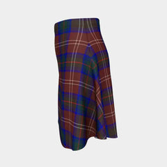 Chisholm Hunting Modern Tartan Flared Skirt