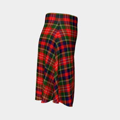 Christie Tartan Flared Skirt