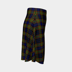 Clelland Modern Tartan Flared Skirt