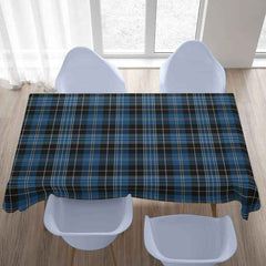 Clergy Blue Tartan Tablecloth