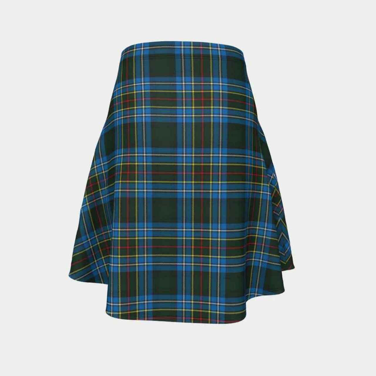 Cockburn Modern Tartan Flared Skirt