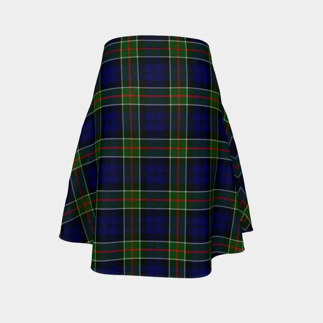 Colquhoun Modern Tartan Flared Skirt