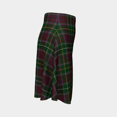 Crosbie Tartan Flared Skirt