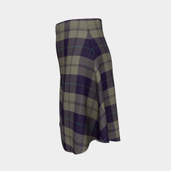 Cunningham Dress Blue Dancers Tartan Flared Skirt