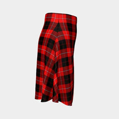 Cunningham Modern Tartan Flared Skirt