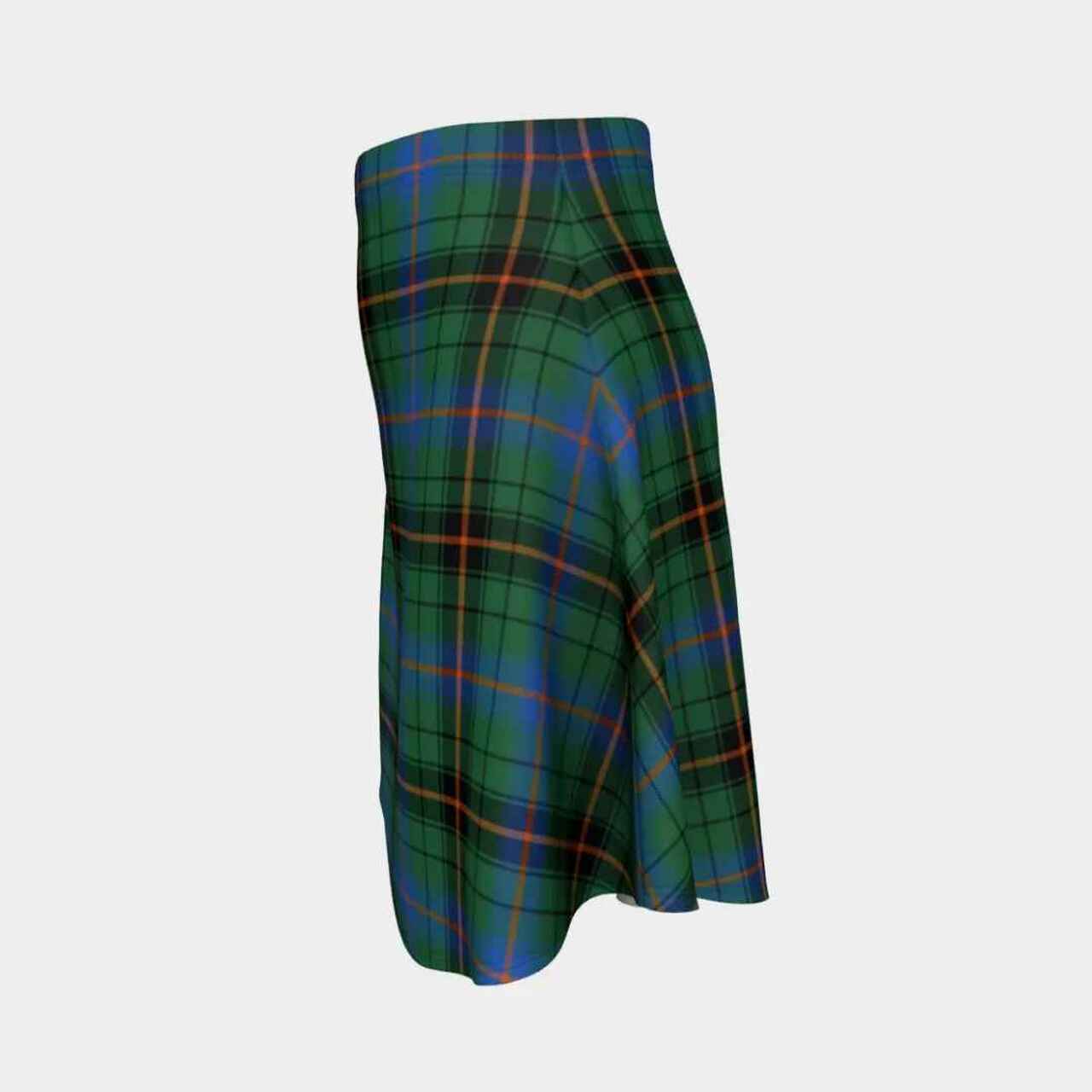 Davidson Ancient Tartan Flared Skirt