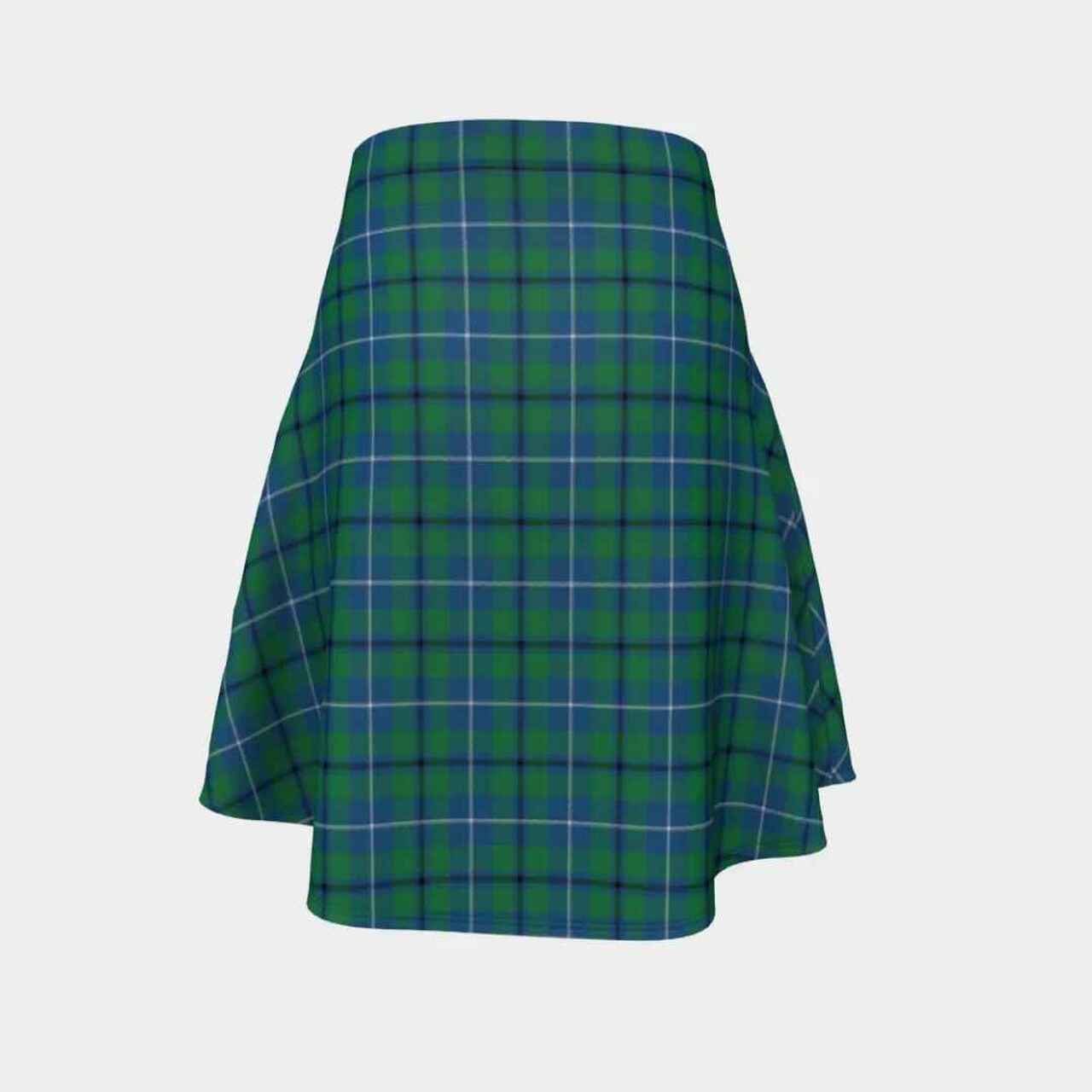 Douglas Ancient Tartan Flared Skirt