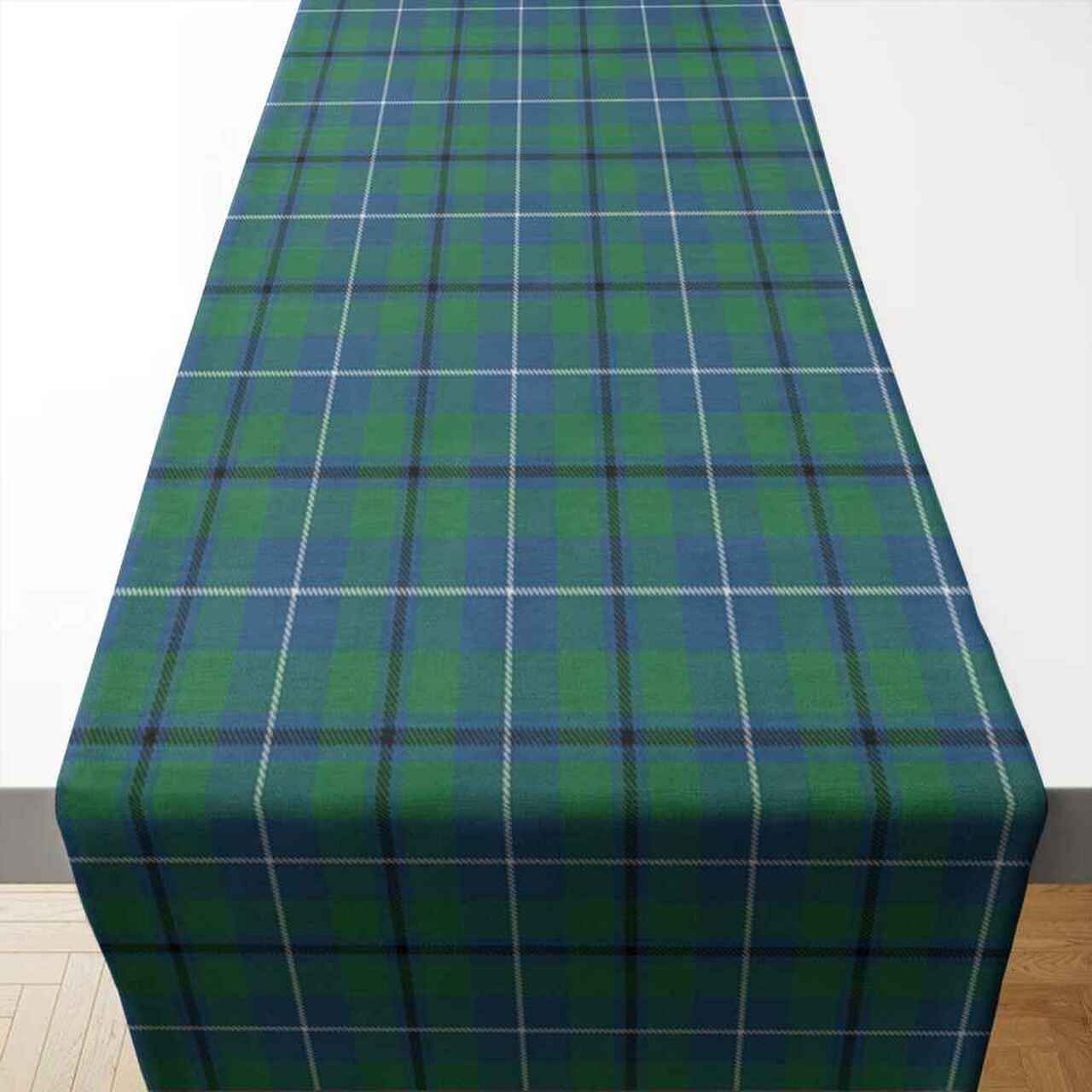 Douglas Ancient Tartan Table Runner - Cotton table runner