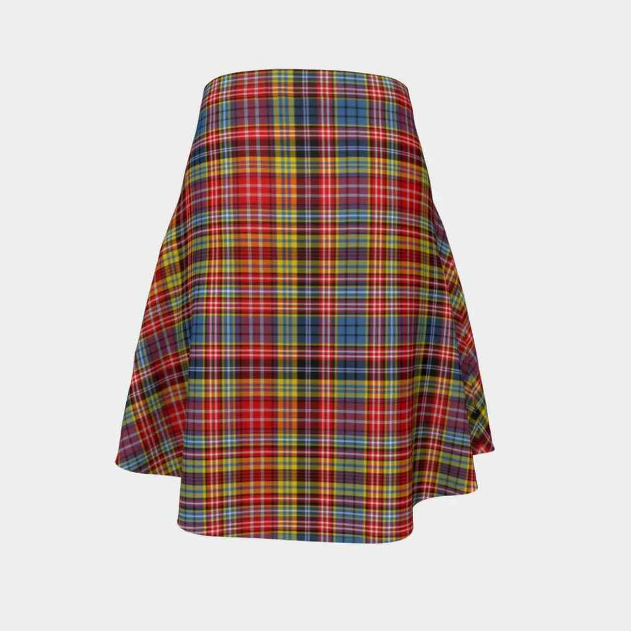 Drummond of Strathallan Tartan Flared Skirt