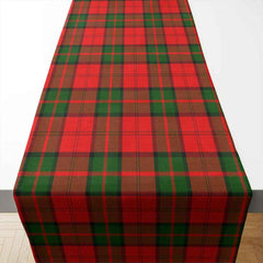 Dunbar Modern Tartan Table Runner - Cotton table runner