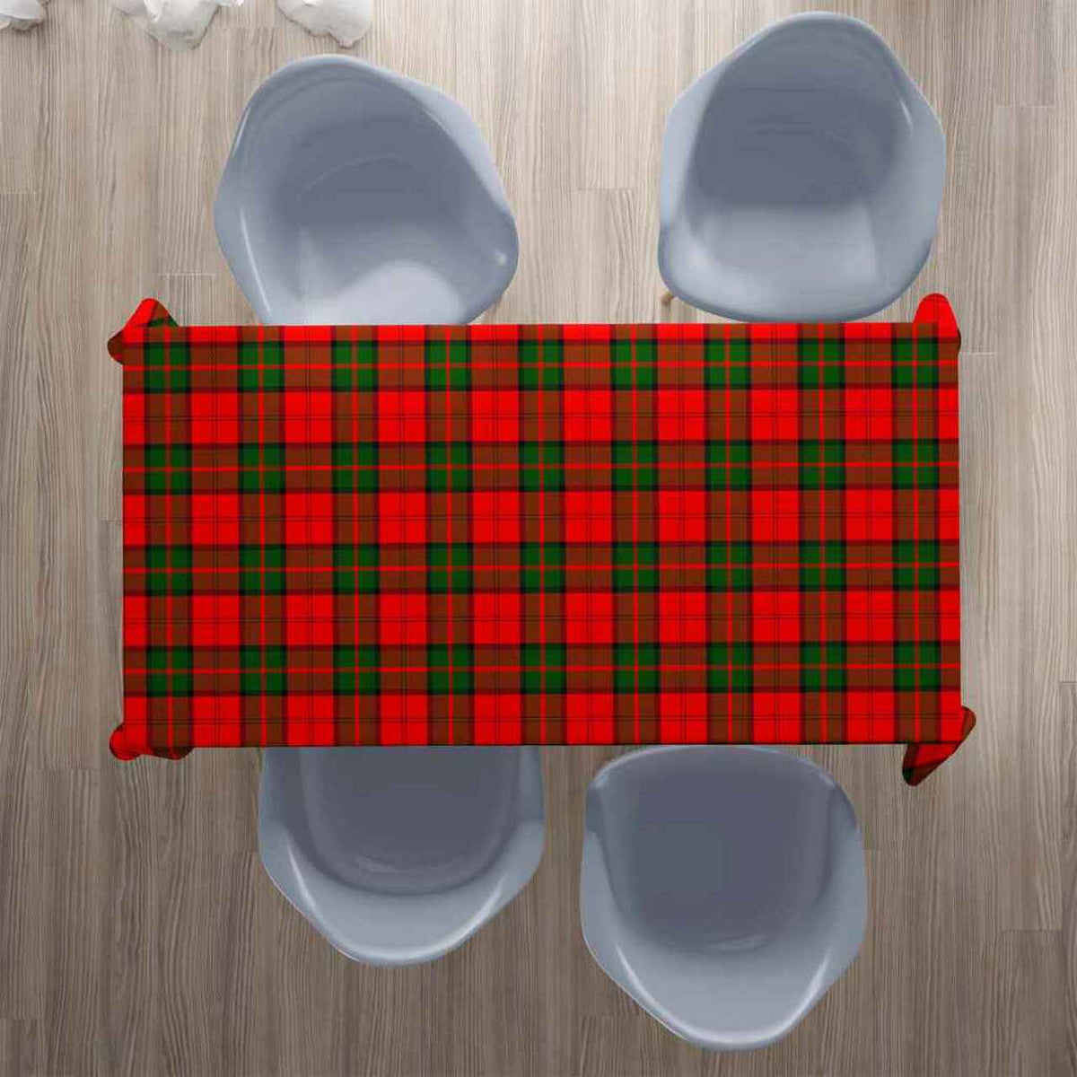 Dunbar Modern Tartan Tablecloth