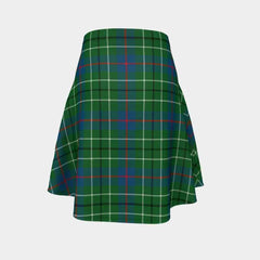 Duncan Ancient Tartan Flared Skirt