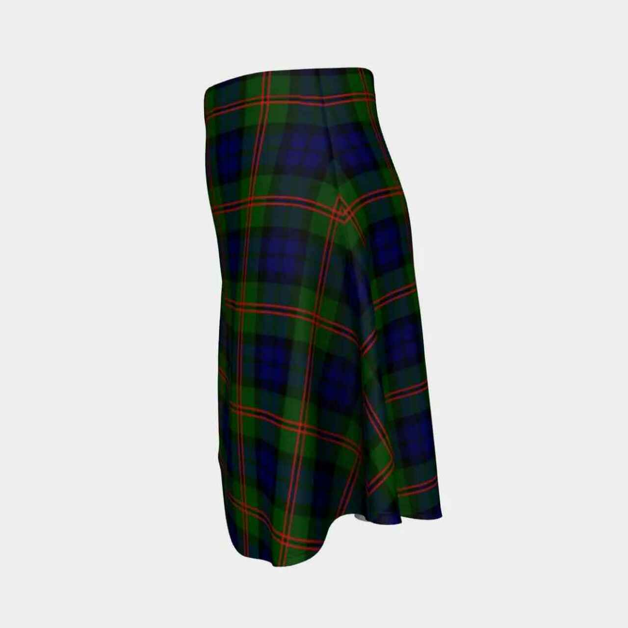 Dundas Modern 02 Tartan Flared Skirt