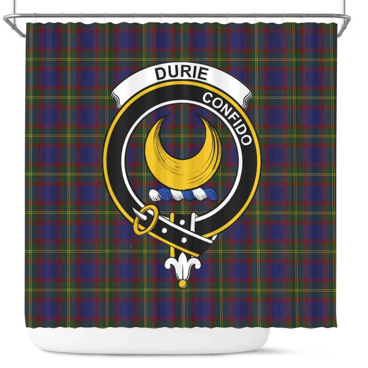 Durie Tartan Crest Shower Curtain