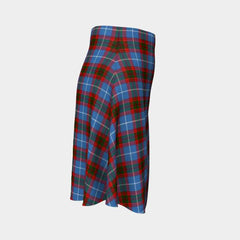 Edinburgh District Tartan Flared Skirt