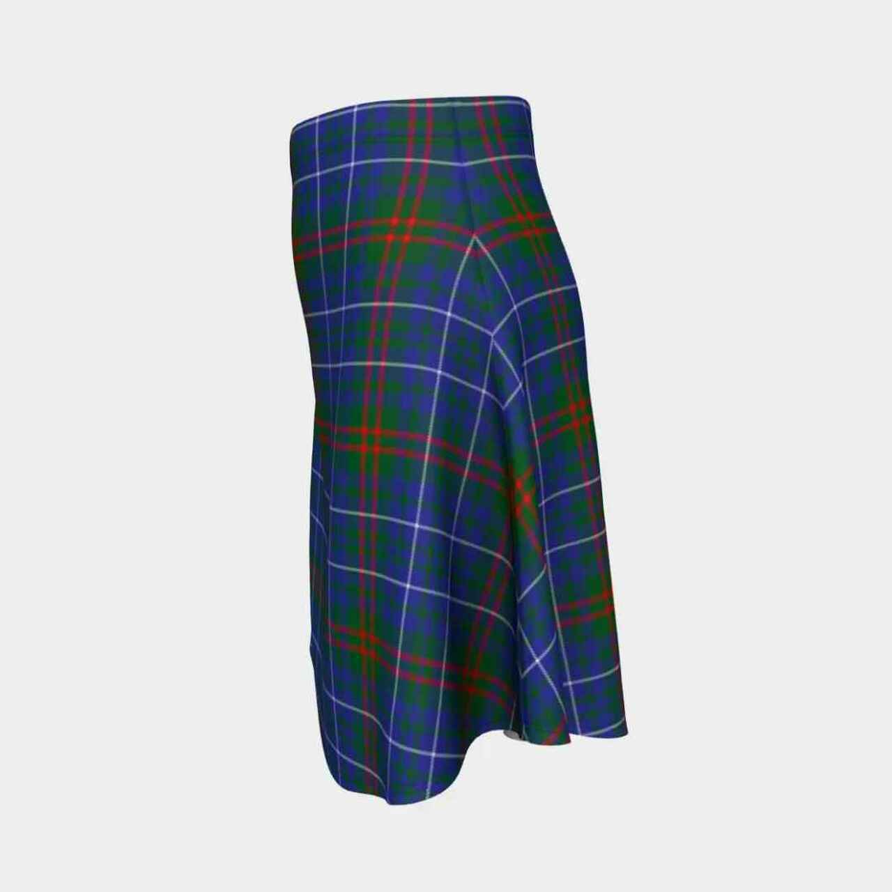 Edmonstone Tartan Flared Skirt