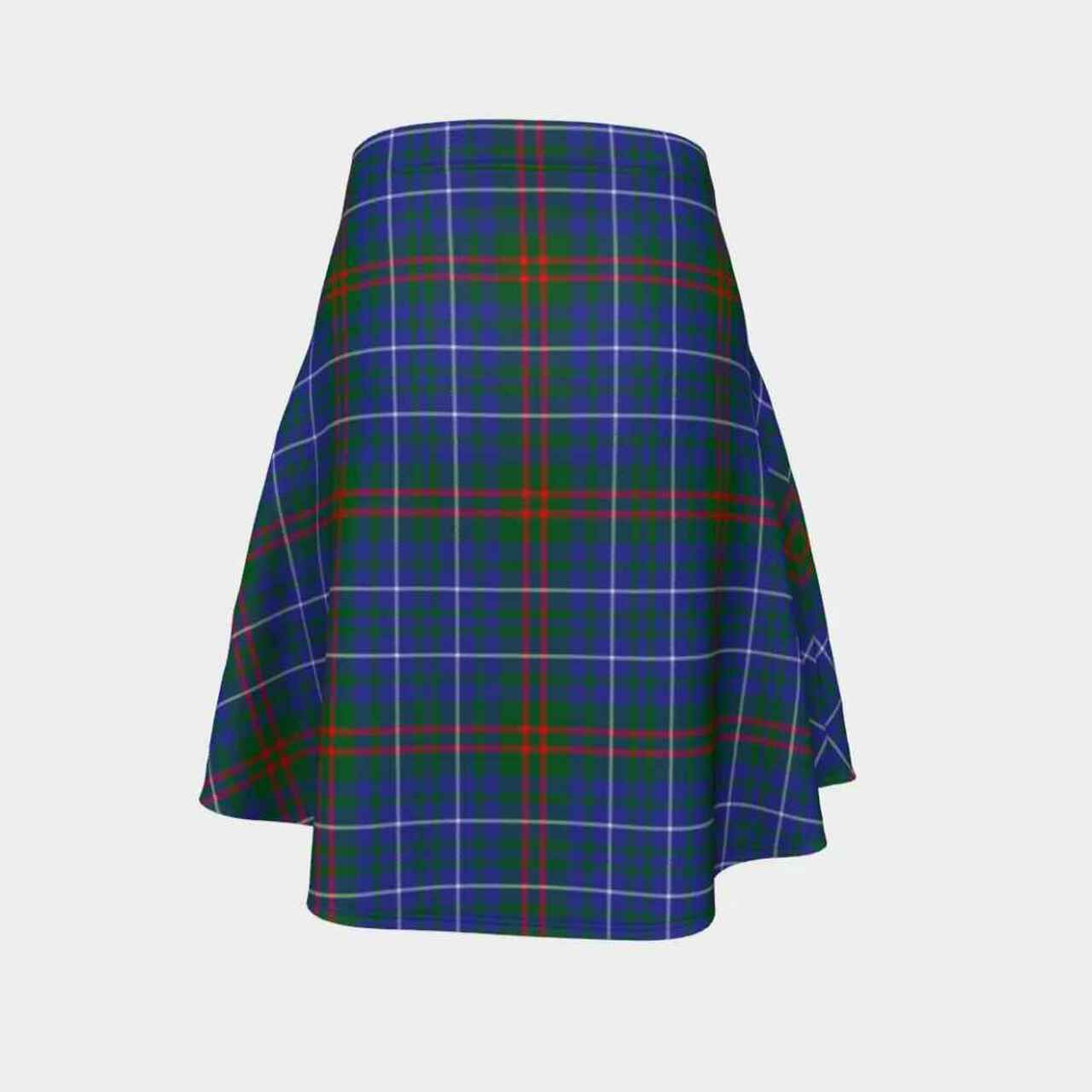 Edmonstone Tartan Flared Skirt