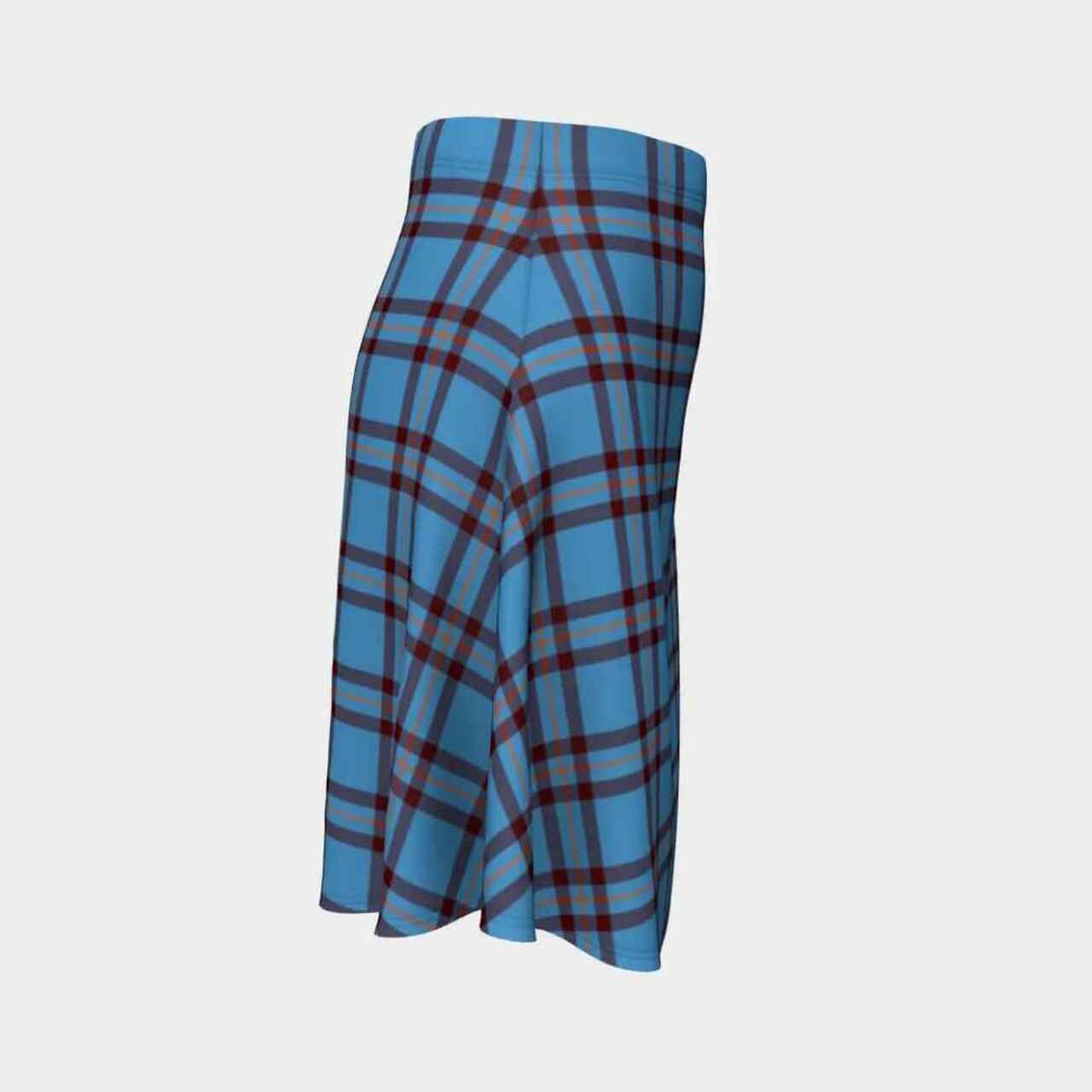 Elliot Ancient Tartan Flared Skirt