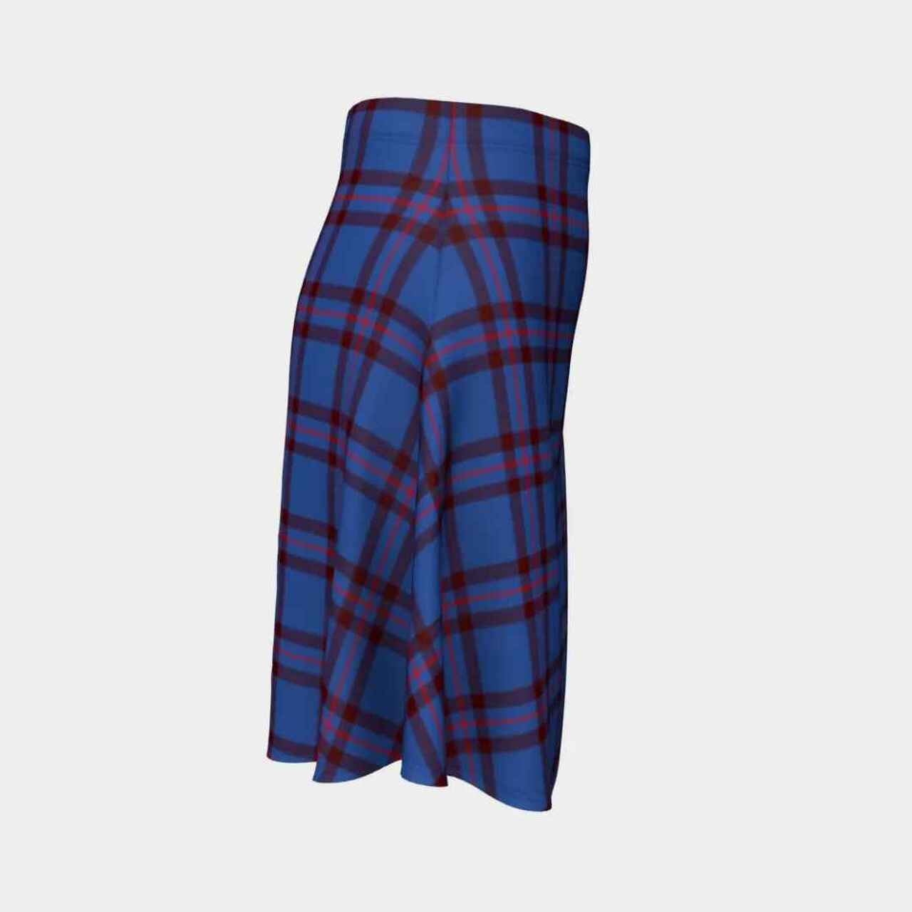 Elliot Modern Tartan Flared Skirt