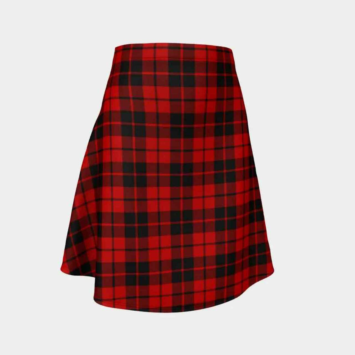 Ettrick District Tartan Flared Skirt