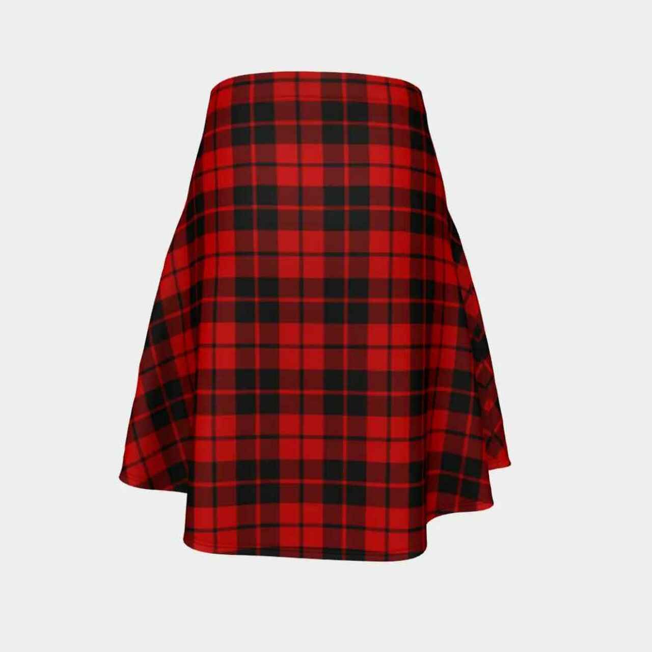 Ettrick District Tartan Flared Skirt