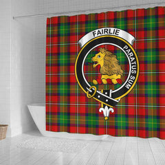 Fairlie Tartan Crest Shower Curtain