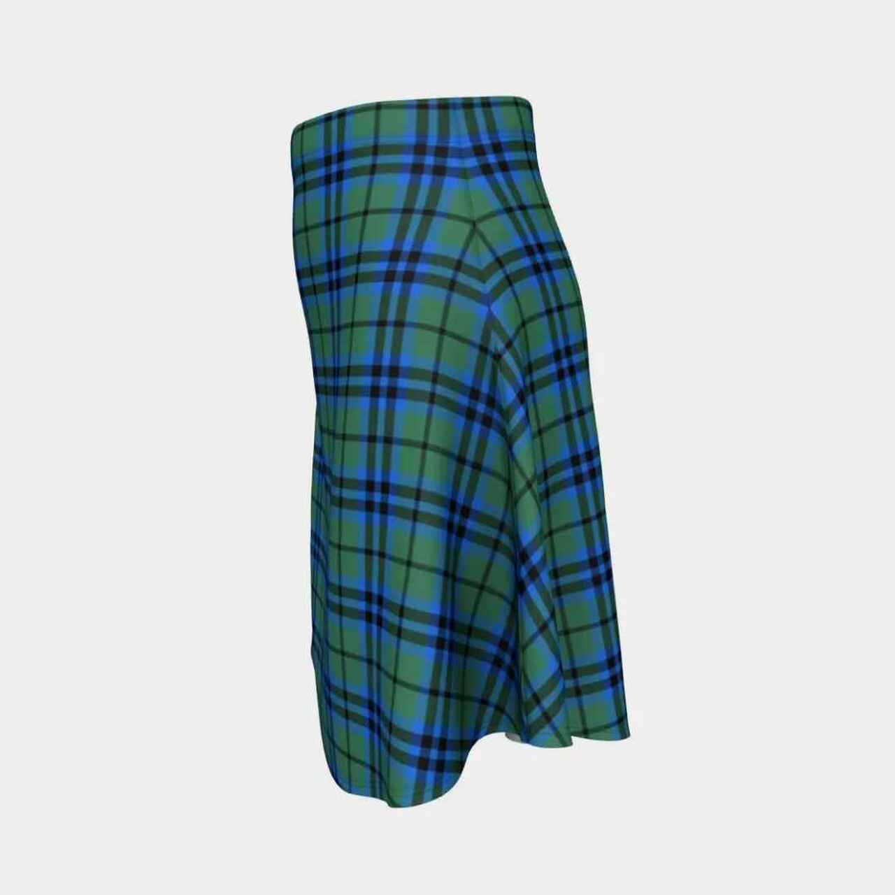 Falconer Tartan Flared Skirt