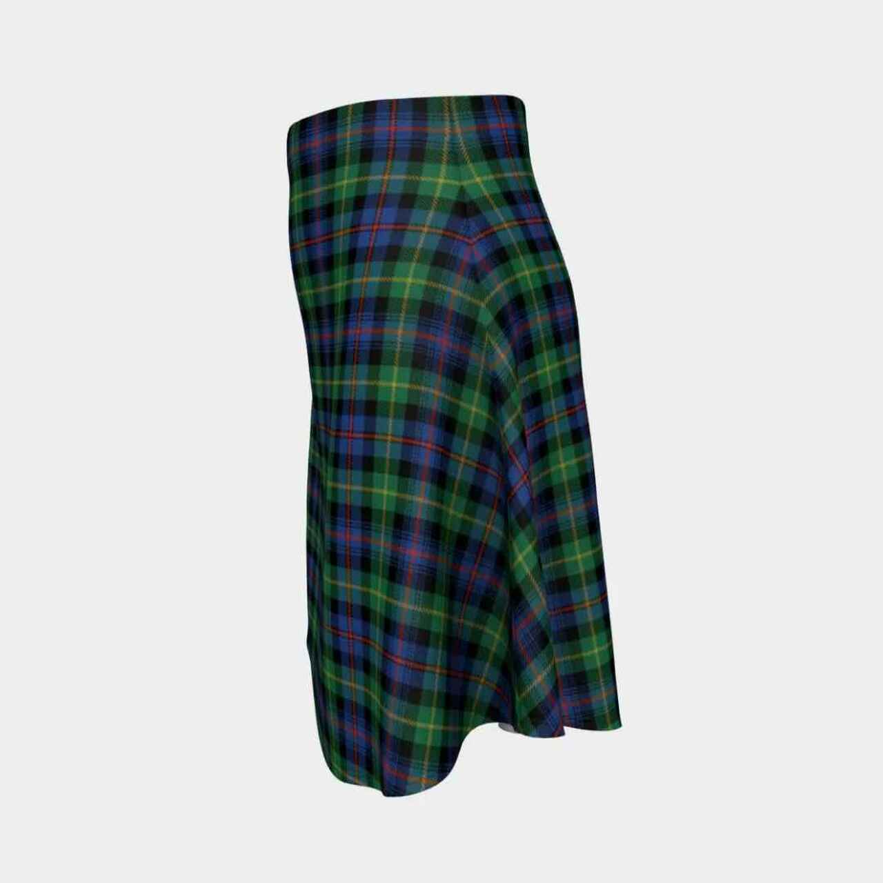 Farquharson Ancient Tartan Flared Skirt