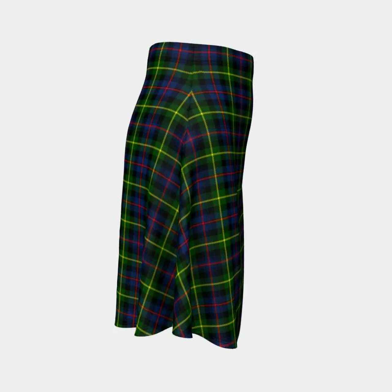 Farquharson Modern Tartan Flared Skirt