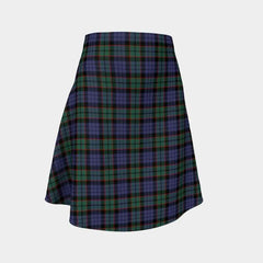 Fletcher Modern Tartan Flared Skirt