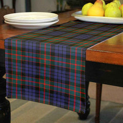 Fletcher of Dunans Tartan Table Runner - Cotton table runner