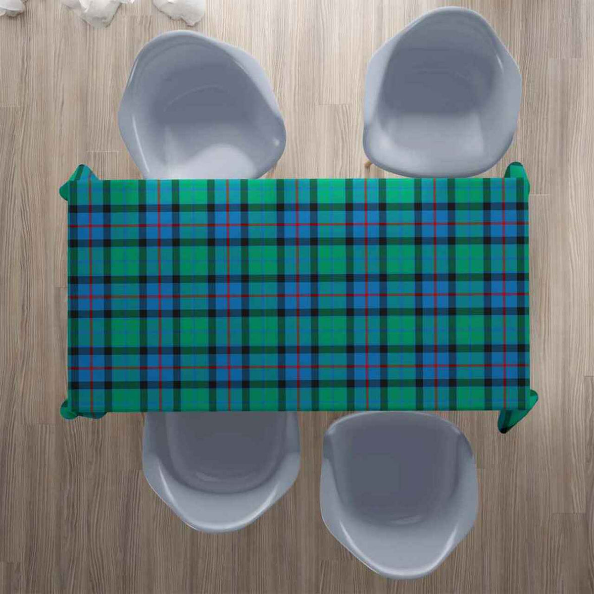 Flower of Scotland Tartan Tablecloth